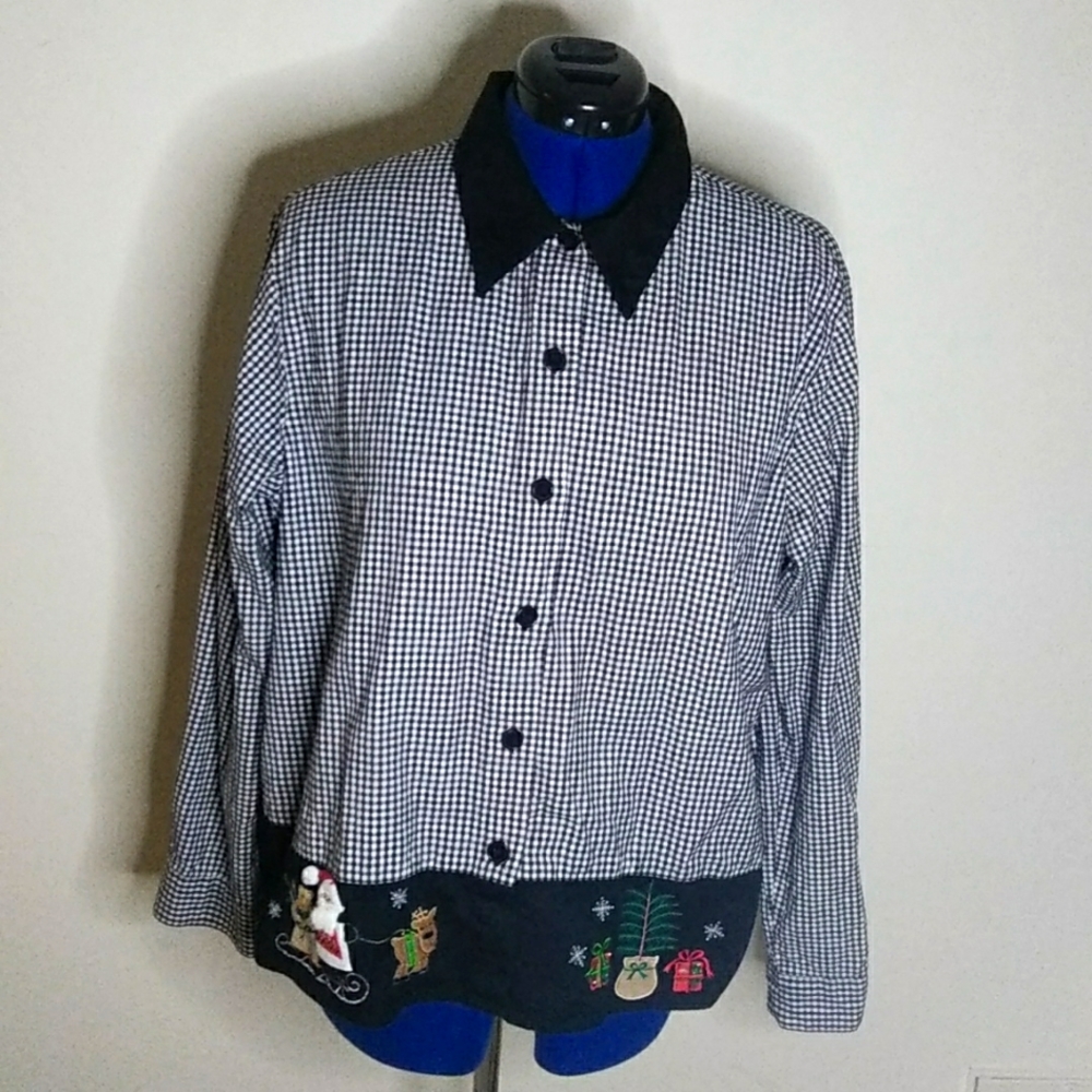 Lemon Grass Holiday Blouse